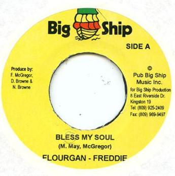 

7inch Record FREDDIE MCGREGOR - FLOURGON - Bless My Soul NONE Big Ship 1996 Jamaica Reggae, Ska & Dub Used