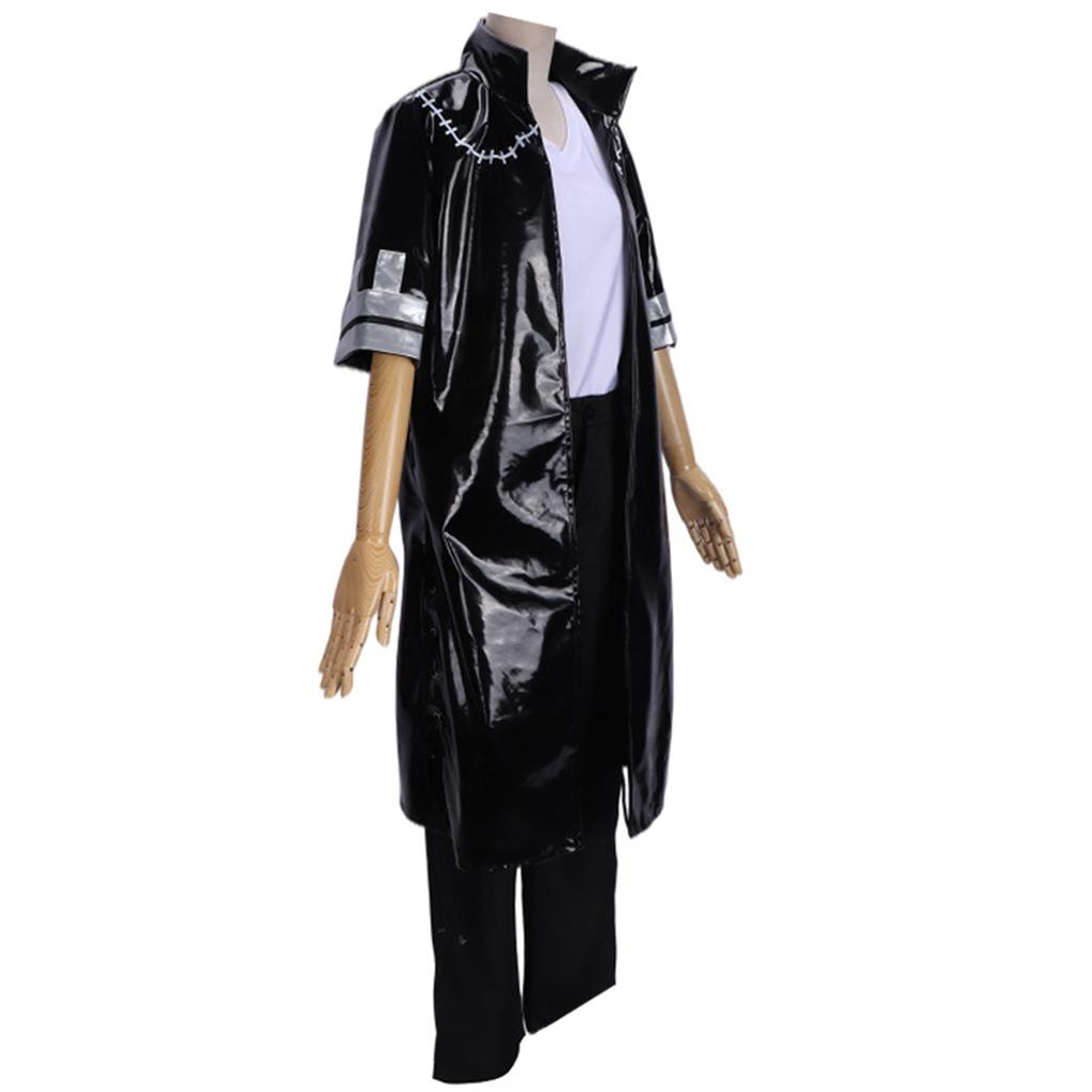 My Hero Academia Dabi Costume Men Anime Cosplay Carnival Uniform With Coat T-Shi