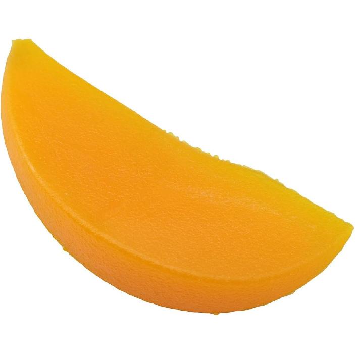 20PCS Artificial Yellow Peach Slice Fake Fruit Slices Home Table Cabinet Decoration Fake Fruit Artificial Peach Sliced Home House Kitchen Tabletop