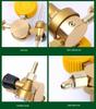 Argon Arc Welding Gas Pressure Regulator with Single Tube Meter