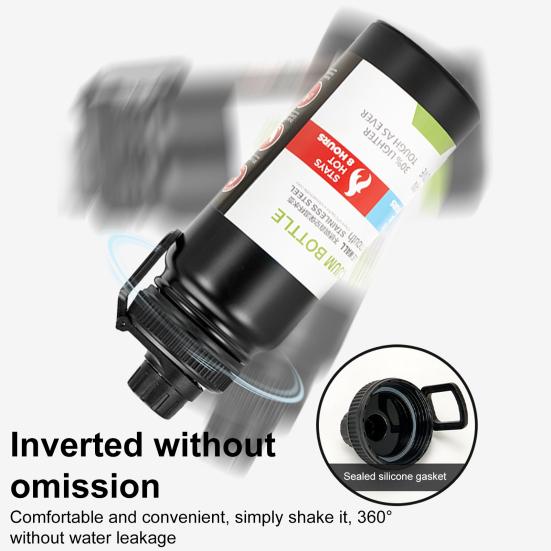 304 Stainless Steel Vacuum Flasks Insulated Water Bottle BPA-Free Vacuum Cup for Sports Fitness Travel