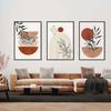 Poster 50x70cm Decoration with Plant Print Unframed 3pcs