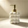 Press-Type Glass Dispenser Bottle for Home or Hotel - Ideal for Hand Soap, Shower Gel, and Lotion.