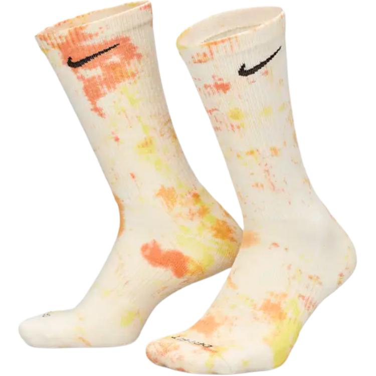 Nike Crew Socks Unisex 2 Pack Multicolor FJ0747-904 24-26