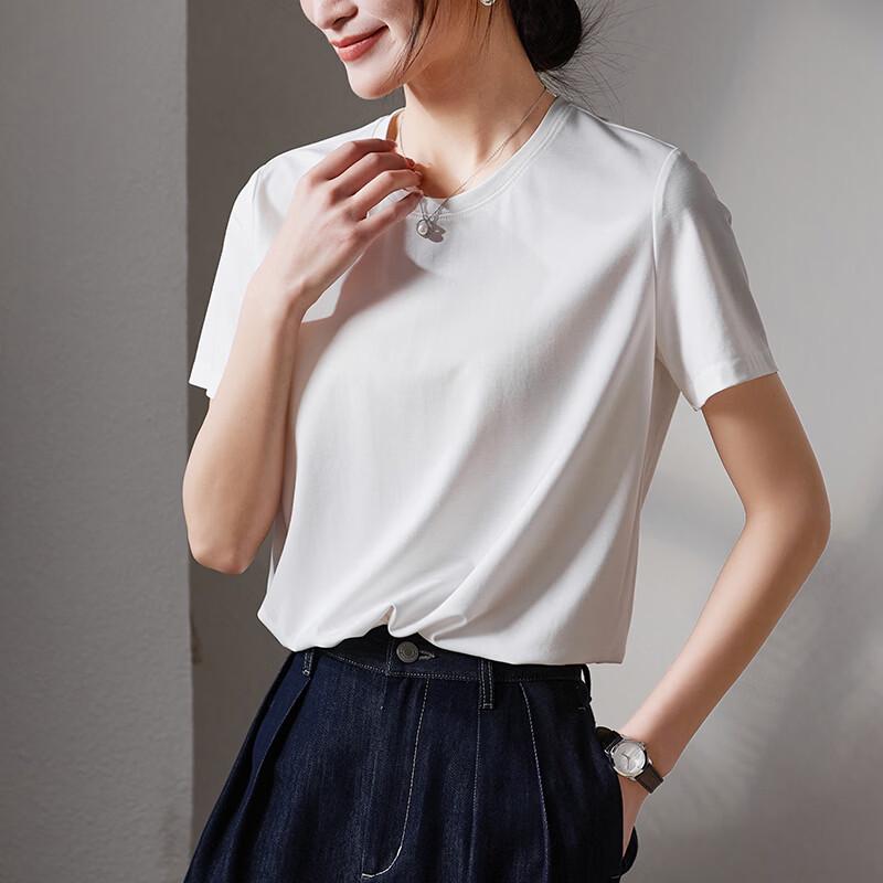 SOFSIL Women's Solid Short Sleeve T-shirt