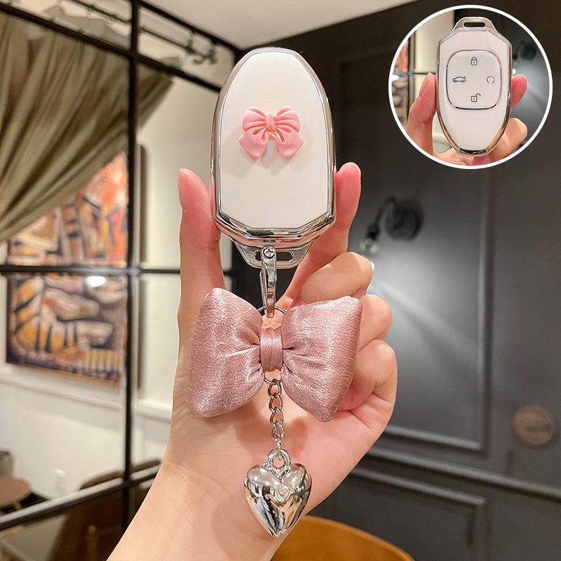

Tpu Car Key Case Remote Cover Shell Holder Female Bag Fob For Gac Trumpchi New Empow J11 J12 J13 J15 J16 Gs8 Gs4 Gs3 Emzoom