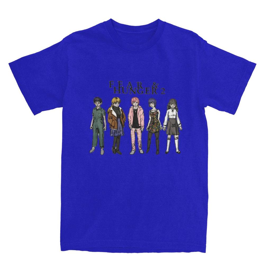 Fear And Hunger Termina TShirt Mens Video Game Cartoon Vintage Cotton T Shirts Summer ONeck Tee Shirt Oversized Clothing