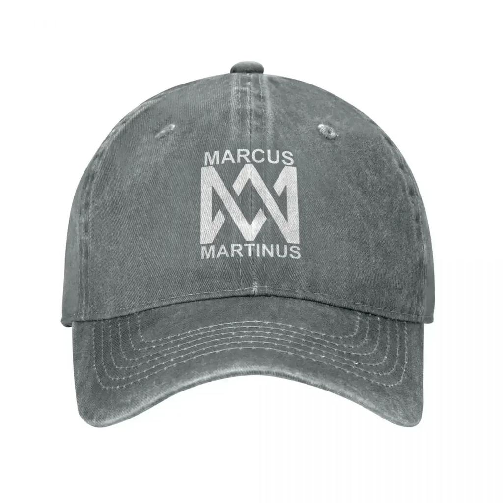 Marcus Martinus Twin Boys Unisex Women Baseball Caps Music Song Distressed Cotton Hats Cap Vintage Outdoor Activities Headwear