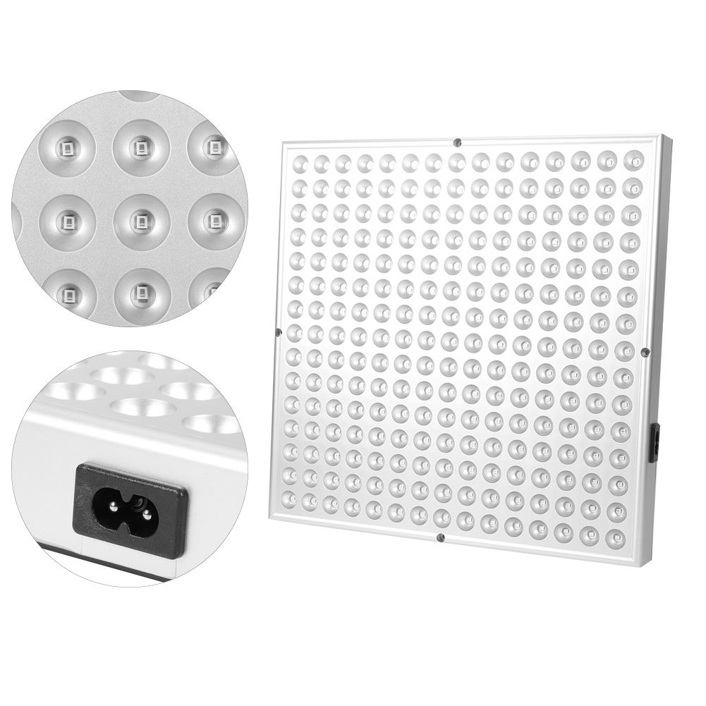 Square Red Light Therapy Panel Pain Relief Light Physiotherapy Instrument (US Plug 80-240V)