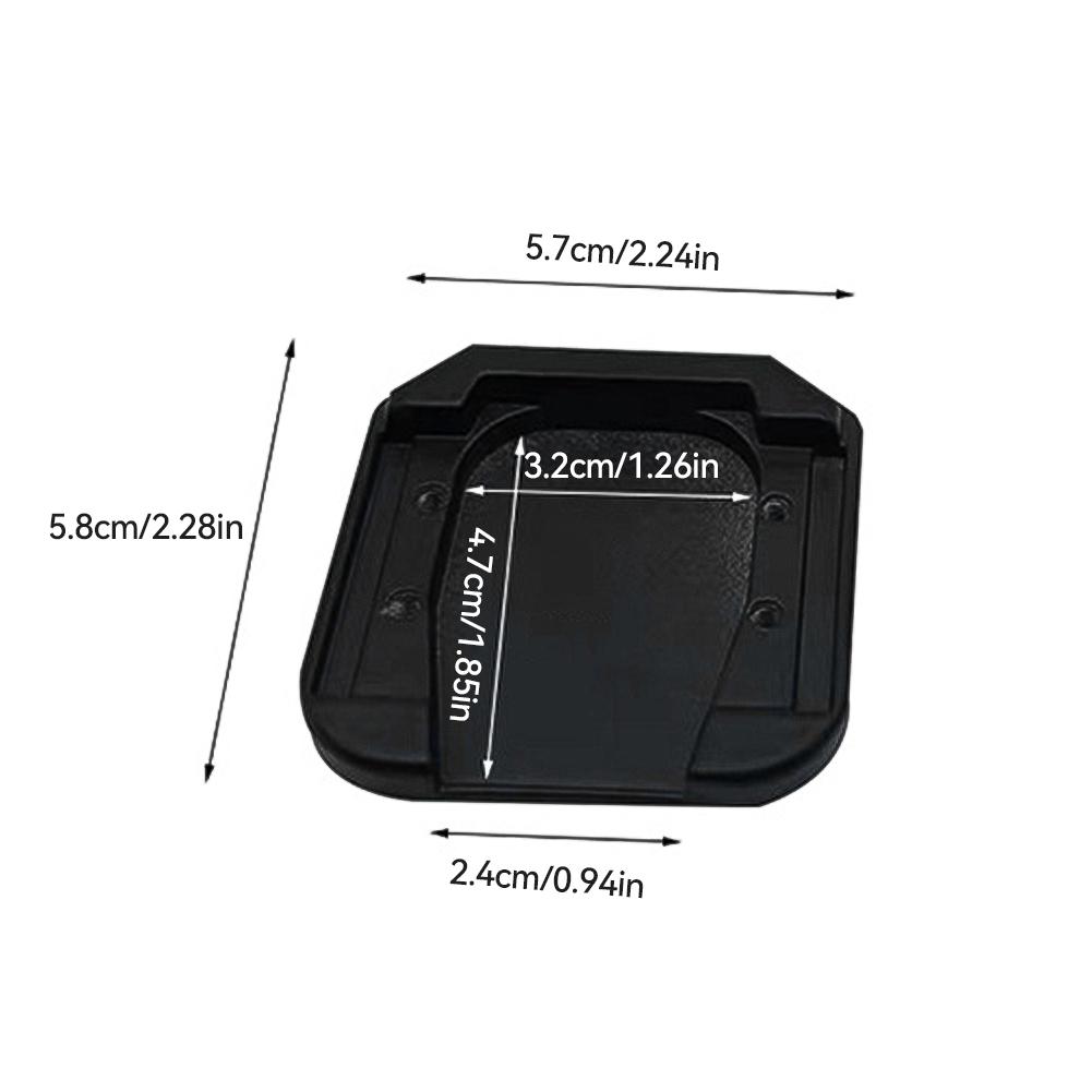 Universal Motorrad Verlängerung Roller Bike Kickstand Extender Fuß Seite Stand Pad Unterstützung Platte Anti-skid Vergrößerte Basis