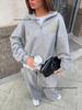Women's Retro Hip Hop Half-Zip Casual Hoodie (Autumn/Winter 2026 Collection)