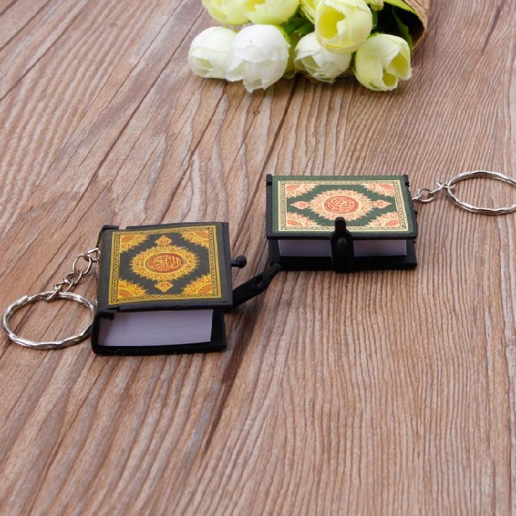 Mini Quran In Arabic Keyring Keychain Muslim Ramadan Gift for Handbag Decoration