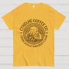 Cthulhu Coffee Co Unisex 100% Cotton Summer Casual Cool Loose T-Shirt