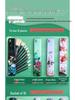 Blue Bamboo 42-Color Watercolor Set with Luminous White and Brushes, 80ml