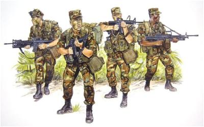 Platz Dragon US Army Ranger Plastikmodell DR3004 1/35