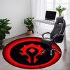 1 stuks World Of Warcraft Kantoor Ronde Vloerkleed, Binnenmat Geschikt Voor Kantoor, Onder Kantoorstoelen Slaapkamer Woonkamer Huisdecoratie, Kamer Decoratie