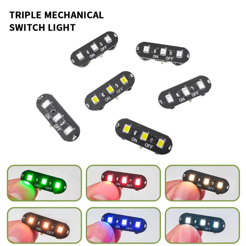 1Pcs Wireless Light 3-Watt High Brightness Switch Led Lamp Toys For Diy Model Making/Gun-Dam/Dollhouse Decoration/Diorama