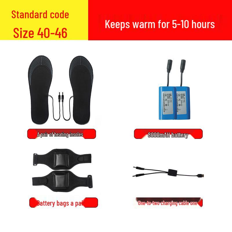 

Longchan Rechargeable Lithium Battery Heated Insoles
