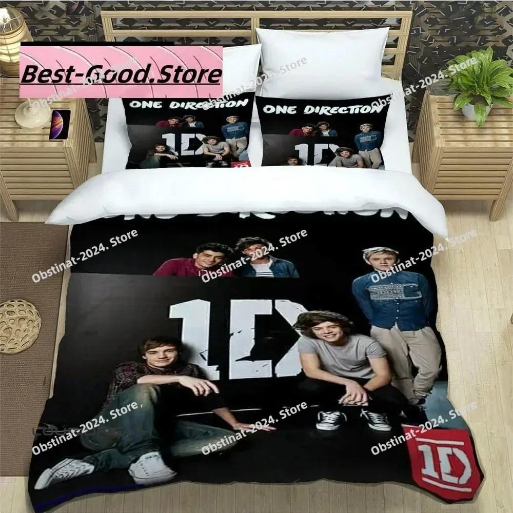 O-ONE Musikband D-Direction Bettwäsche-Set Bettwäsche-Set mit Kissenbezug Bettdeckenbezug Weich Einzel Doppel Queen Super King Größe