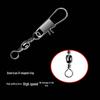 Stainless Steel B-Type Pin Swivel Connector Fishing Lure Accessories