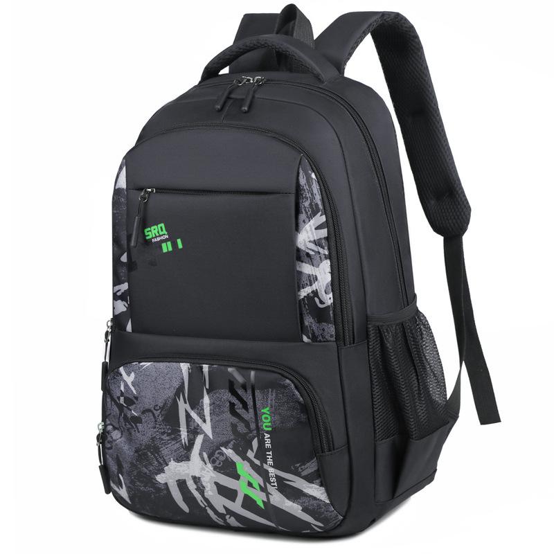 Schoolbag New Men's and Women's Travel Business Leisure Backpack Oxford Camouflage Student Schoolbag Wholesale Large Capacity Backpack