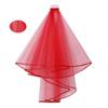 2 Tiers Bridal Veil Double Mesh Bride Headpiece Elegant Wedding Veil  Wedding