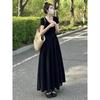 Plus Size High Waist Draping Slimming Long Skirt Dress for Chubby Girls - Casual and Versatile
