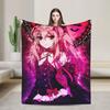 Krul Tepes Seraph Of The End Japanese Cartoon Warm Blanket Plush Throw Blanket Funny Chair Flannel Bedspread Sofa Bed Cover