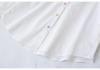 2026 Spring Plus Size Women's Cotton Long Sleeve Embroidered Shirt, Colorful Button Lapel Cardigan, Versatile Top 070