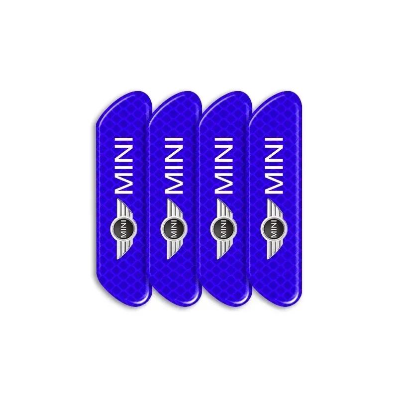 

B4 A5 For Bmw Mini 4PCS/set Car Reflective Strips Warning Stickers Car Styling For MINI F54 F55 F56 R56 R60 SONE Roadster Clubma оранжевый