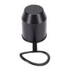 50mm Tow Ball Bar Cap Black Towing Hitch Ball Protective Cover Trailer Hitch Ball Cap for RV Motorhome