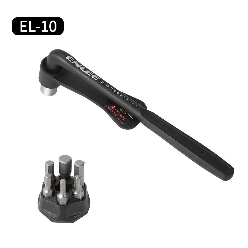 ENLEE Bicycle Torque Wrench, Convenient High Precision Torque Wrench 10-20NM Alloy Hexagon Set