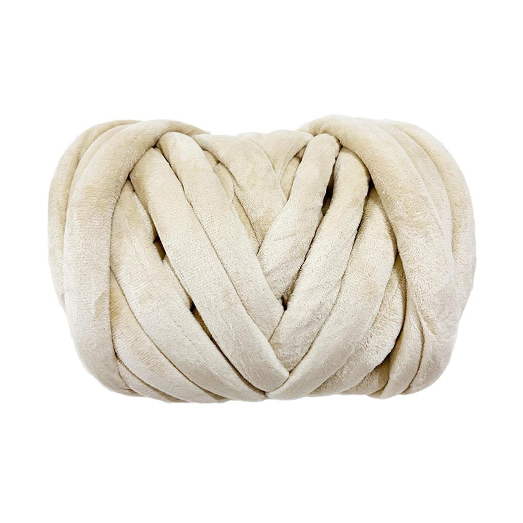 Kalın İplik Dokuma El Örgüsü Yıkanabilir Örgü Uzunluk 20M Hacimli İplik Kol Örgüsü