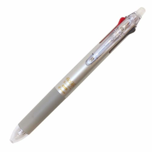 

Pilot 3-color ballpoint pen Frixion Ball 3 Slim 0.38mm Silver LKFBS60UF-S