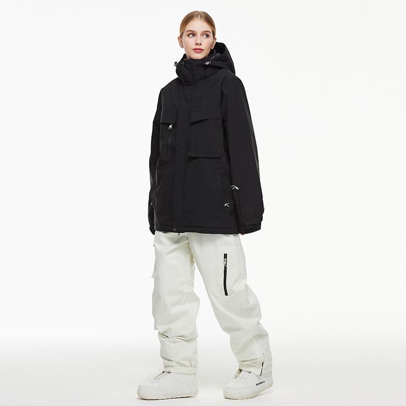 Ski Suit Set: Waterproof Winter Jacket & Pants for Women & Men.