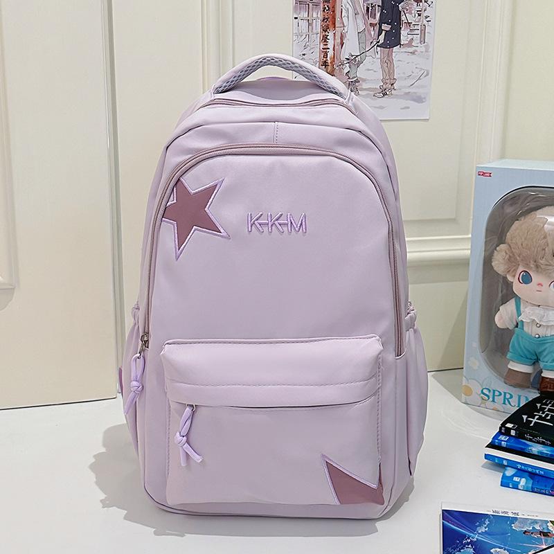 

University Birthday Department Large Capacity Fresh Schoolbag Junior High School Students Ins High School Students Campus Joker Female Backpack. .