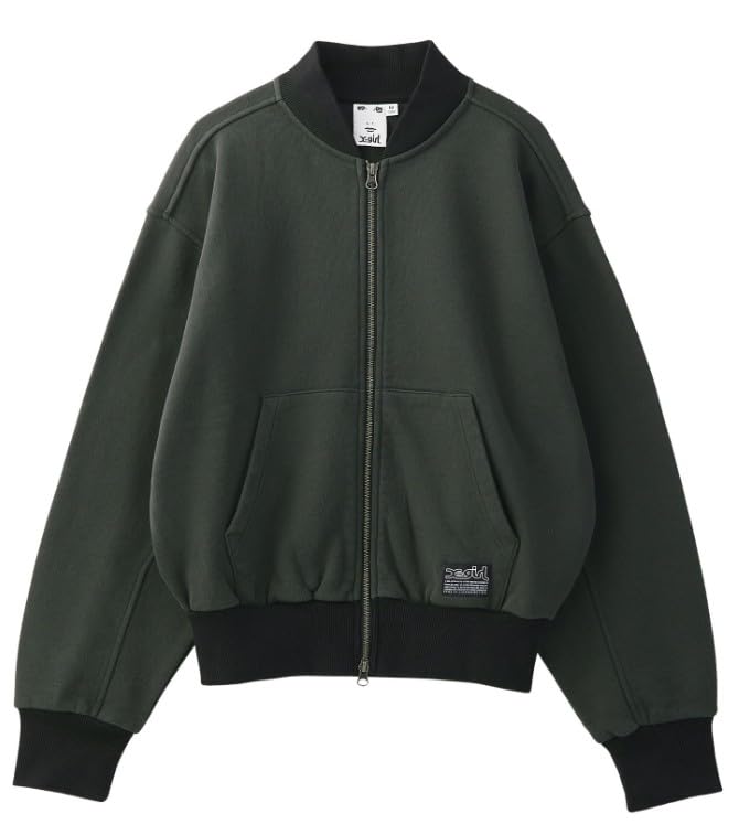 

Sweat Blouson 105253012012 Charcoal Medium [X-girl] Zip-Up