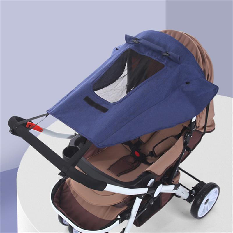 Universal Baby Stroller Accessories Sun Shade UV Protection Sunshade Carriage Canopy Cover for Prams Infants Car Seat Sun Visor