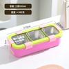 Stainless Steel Insulated Bento Box With Dividers Microwave Safe Leakproof Lunch Container Office Workers