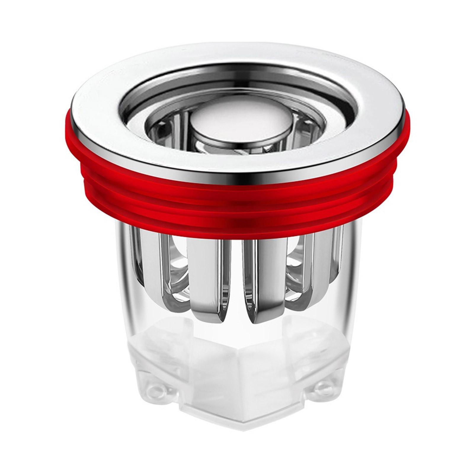 

Антизапаховый сливной сердечник Предотвращение обратного потока Вставка для слива сточных вод в душевую Пробка для слива Улавливатели волос Канализационный сердечник 1