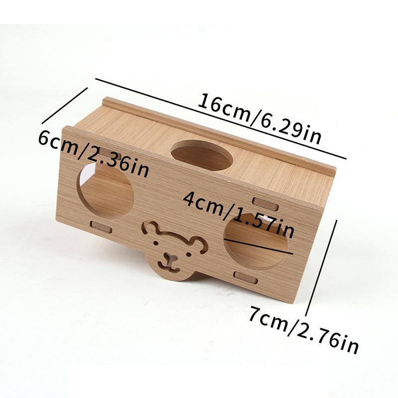 Hračky pro křečky Dřevěný most Houpačka Hračky Aktivita pro malá zvířata Lezecká hračka DIY Příslušenství do klece pro křečky