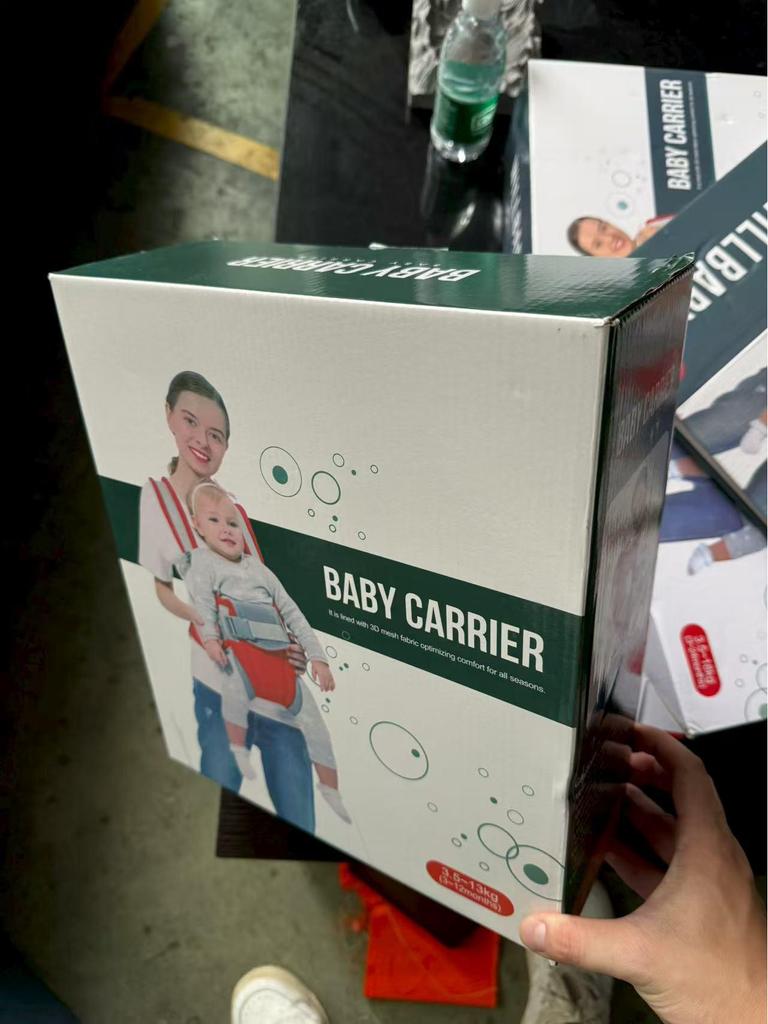 Andningsbar Multifunktionell Bärsele för Baby: Stor Storlek, Fyra Årstider, Dubbel Axelrem Design