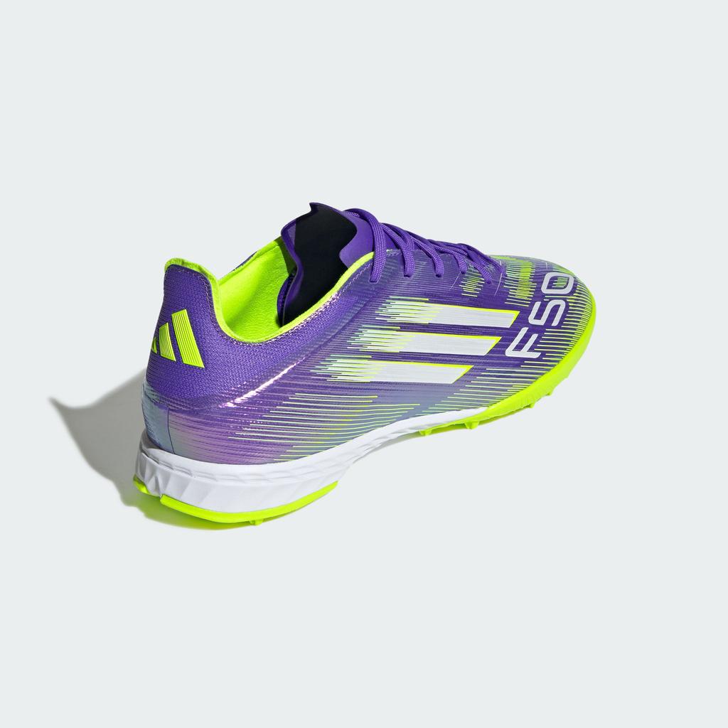 adidas F50 Pro TF Purple Rush Cloud White Lucid Lemon