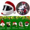 Motorcycle Helmet Cartoons Plush Helmet Protective Cover Helmet Full Face Covers For Outdoor Fun Personalized Helmets Christmas