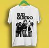 Suzi Quatro La Chica de la Ciudad de Detroit Música Retro Cool Camiseta P55