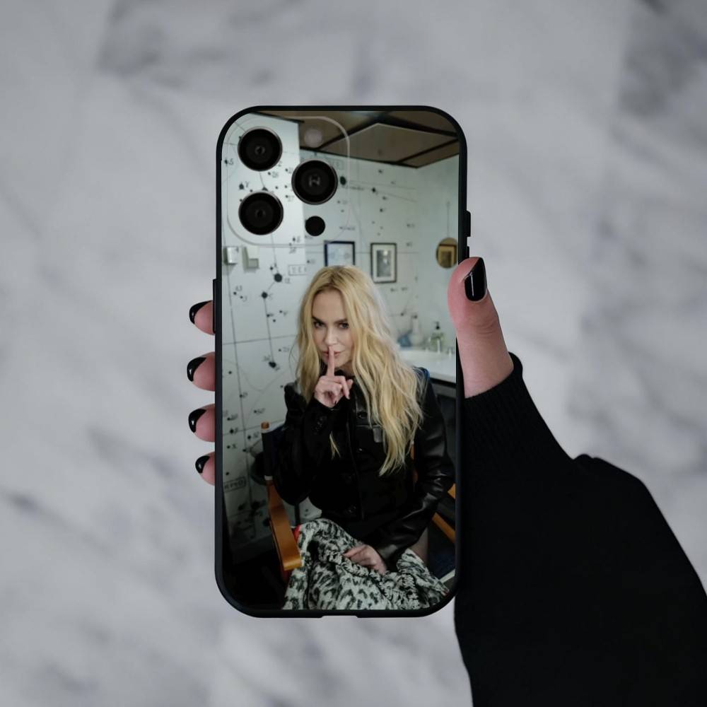 Actress Nicole Mary Kidman Phone Case For iPhone 17pro, 16,15,14,13,12,11 X XR Plus,Others Soft Black Cover