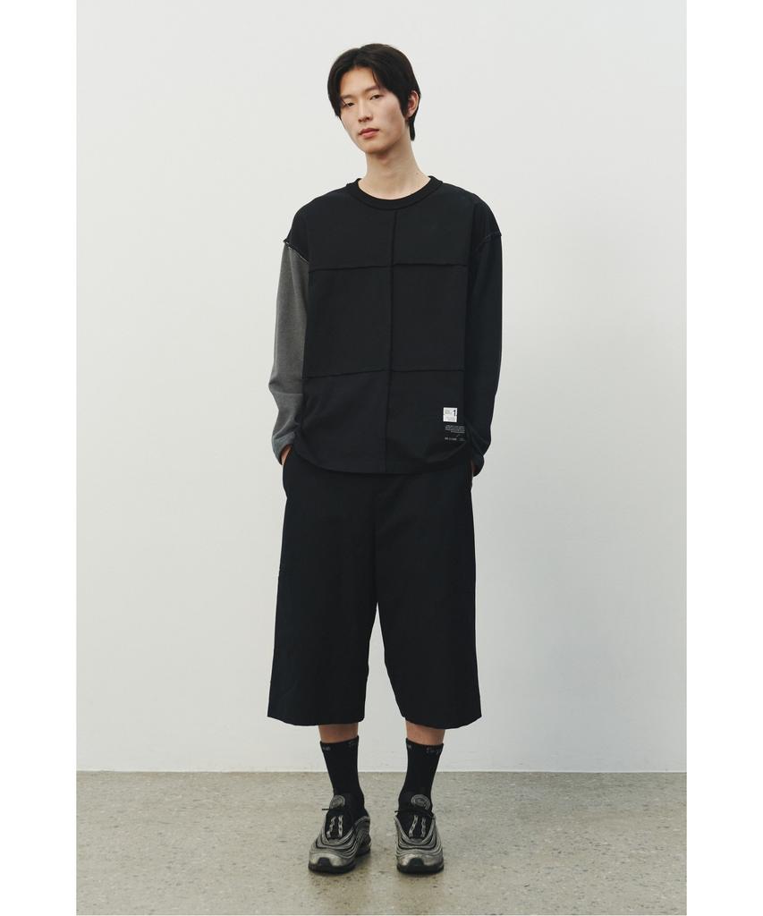 RECODE Checkerboard Woven Top_Rktas25614Bkx