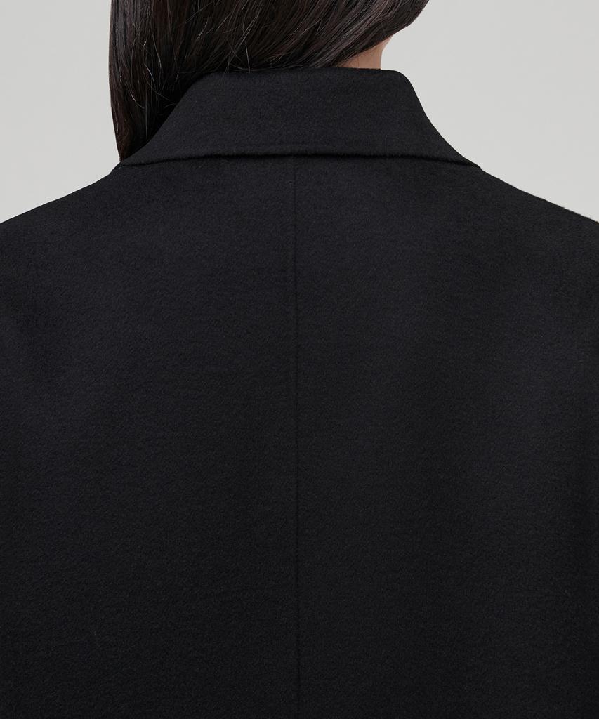 Musinsa Standard Woman Women'S Cashmere Blend Handmade Robe Coat [Black]