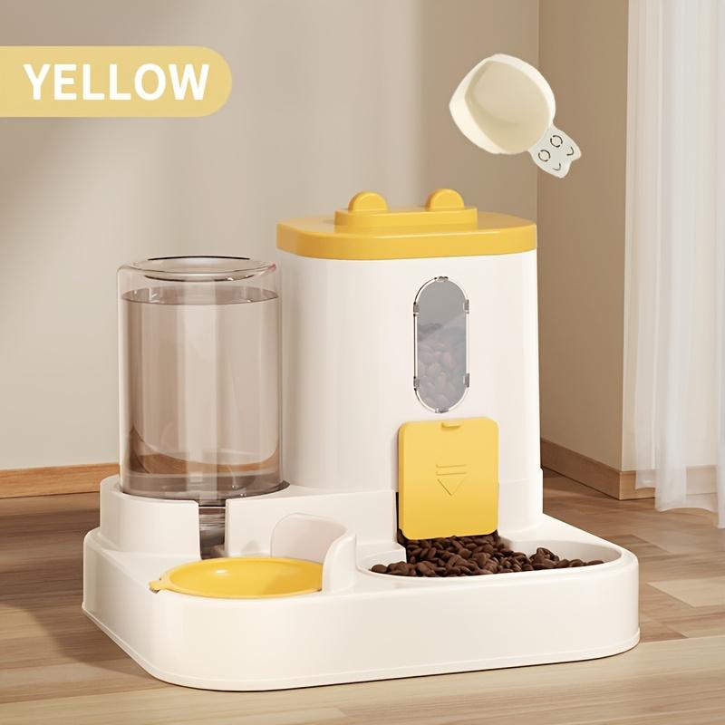 2 In 1 Cat Food Dispenser Water and Food Integrated Fully Automatic Cat Food Feeding and Water Dispenser Cute Water Dispenser