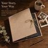 10.43x8.27in DIY Scrapbook Album 30 Pages Loose Leaf Photo Book  Birthday Gift